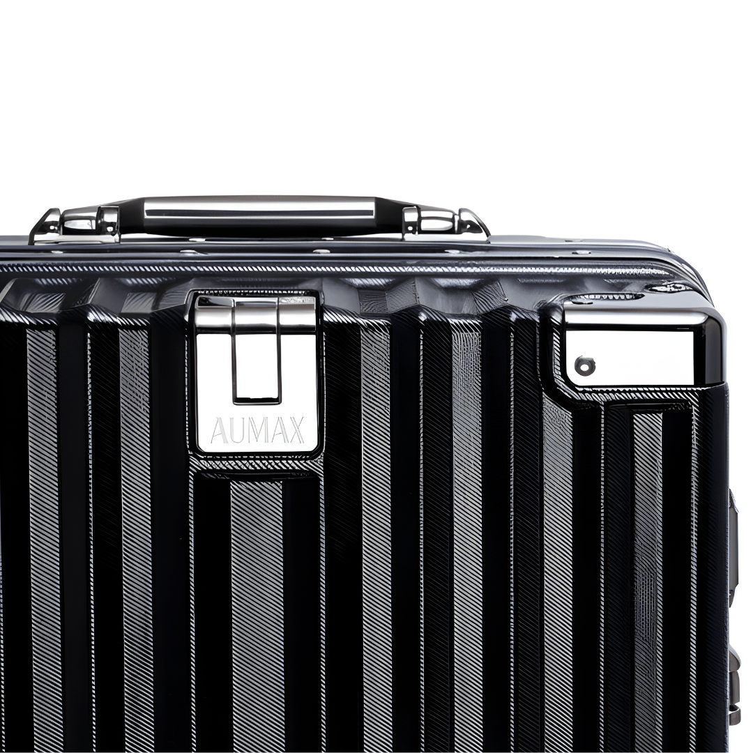 VALIJA LUXOR BLACK / GUNMETAL GRANDE 28" ABS+PC-4013G TSA AU-MAX