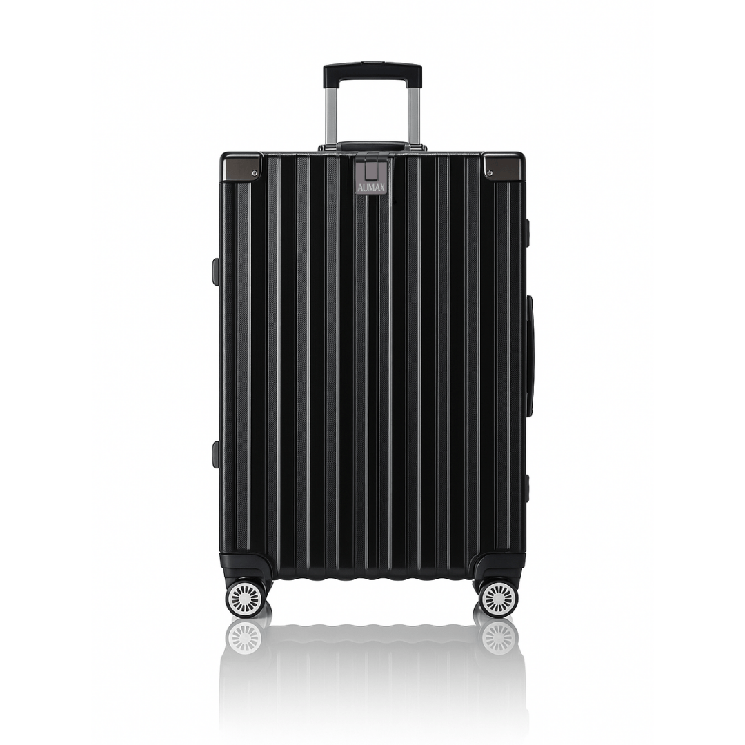 VALIJA LUXOR BLACK / GUNMETAL GRANDE 28" ABS+PC-4013G TSA AU-MAX