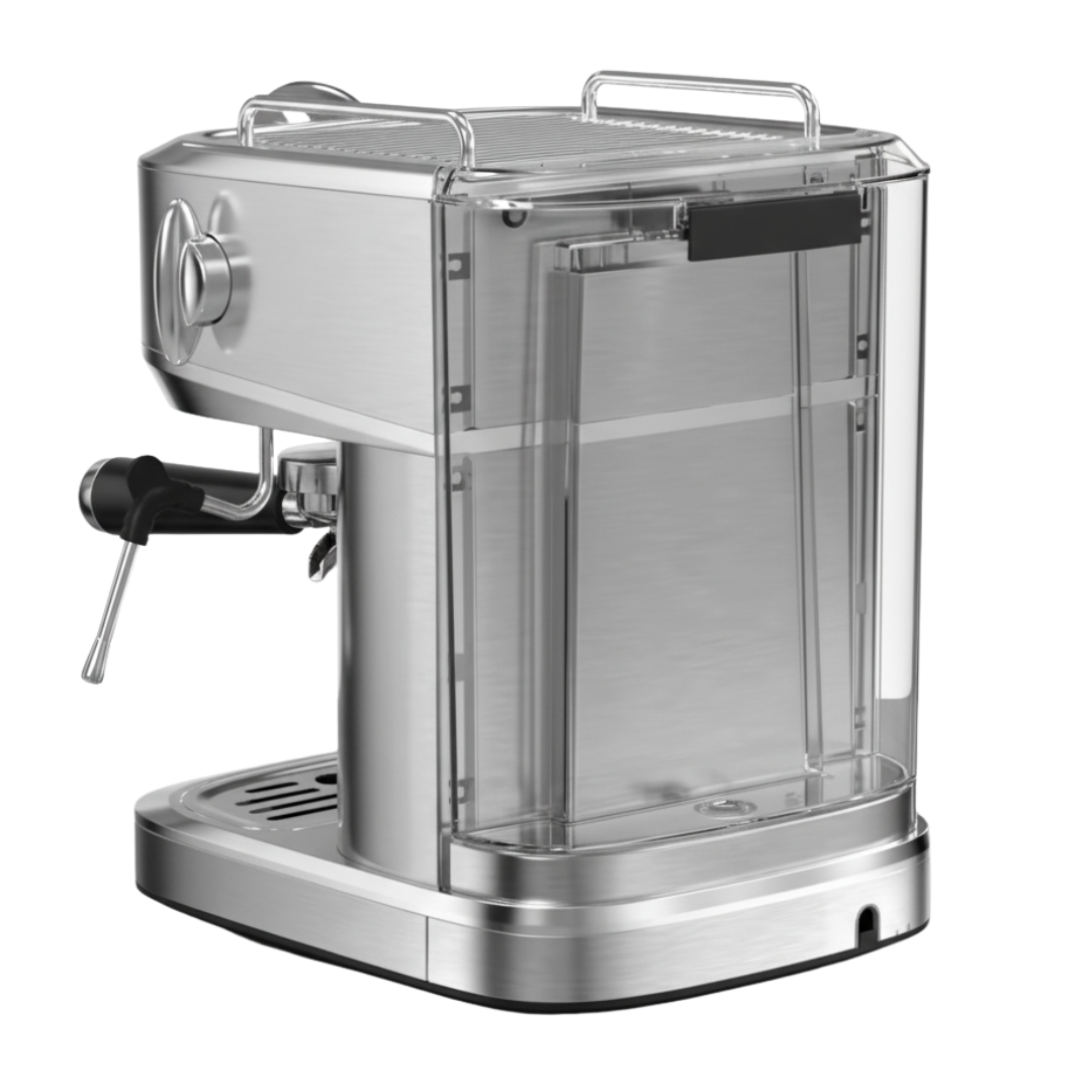 CAFETERA EXPRESS PLATINA 20 BARES 2 EN 1 Cafe Molido + Cápsulas AU-MAX