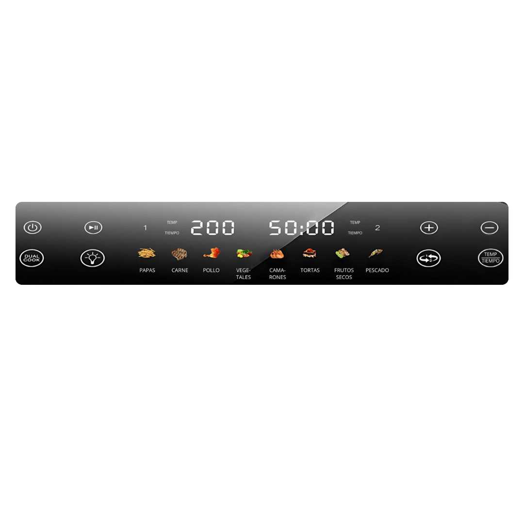 FREIDORA DUALCHEF RA922DSV DIGITAL 10 LITROS AU-MAX