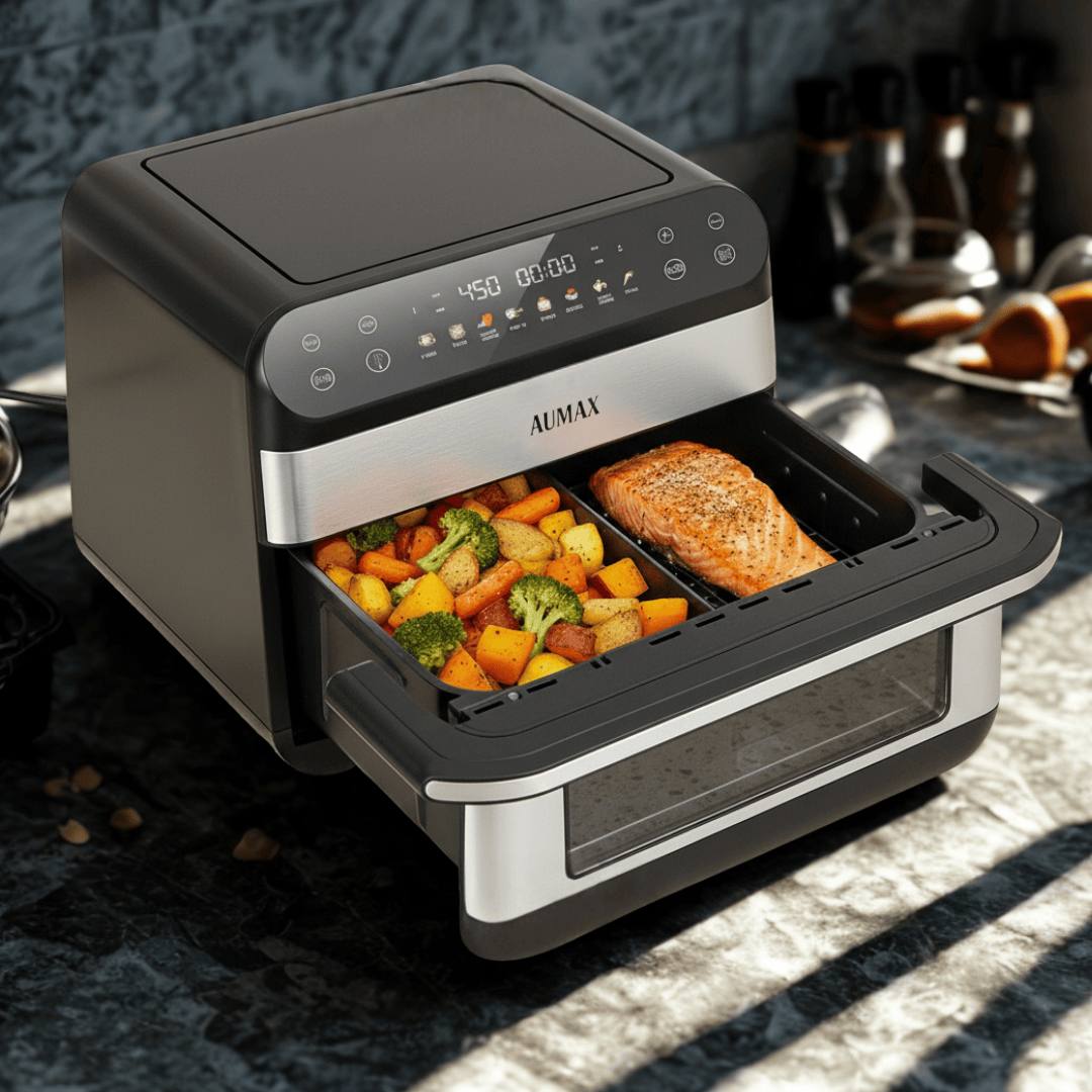 FREIDORA DUALCHEF RA922DSV DIGITAL 10 LITROS AU-MAX