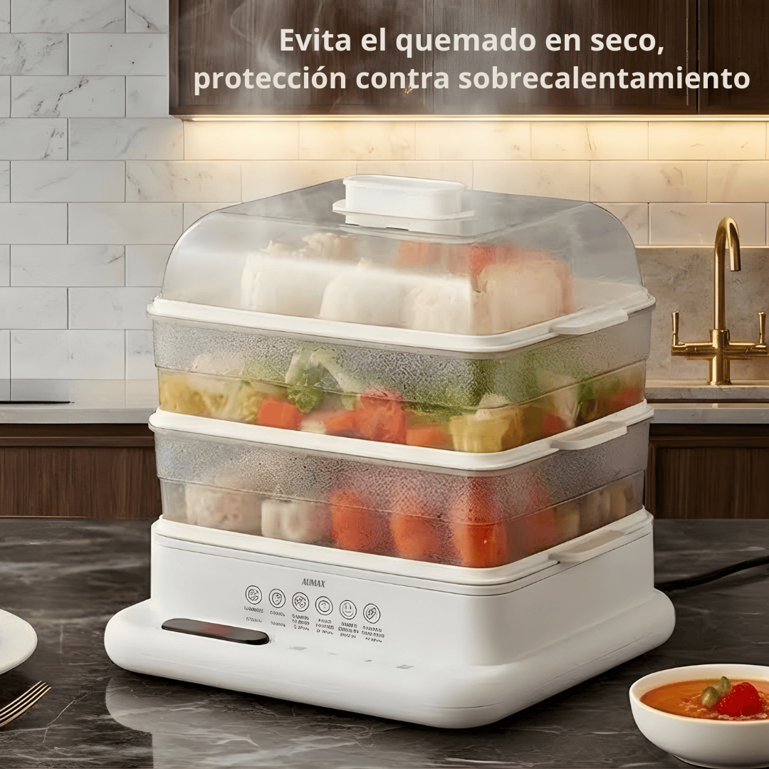 Vaporera Digital AURA JWS-999AC 800W racks Metalicos Au-max