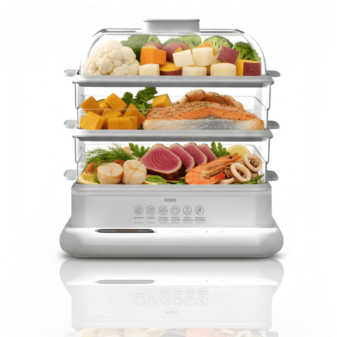 Vaporera Digital AURA JWS-999AC 800W racks Metalicos Au-max