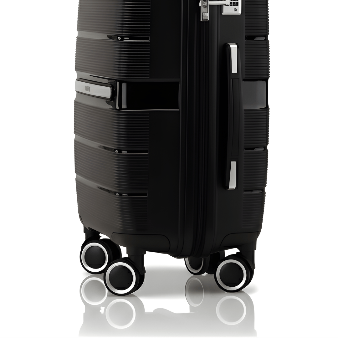 VALIJA ELEGANCE BLACK GRANDE 28" PP-3031G TSA AU-MAX