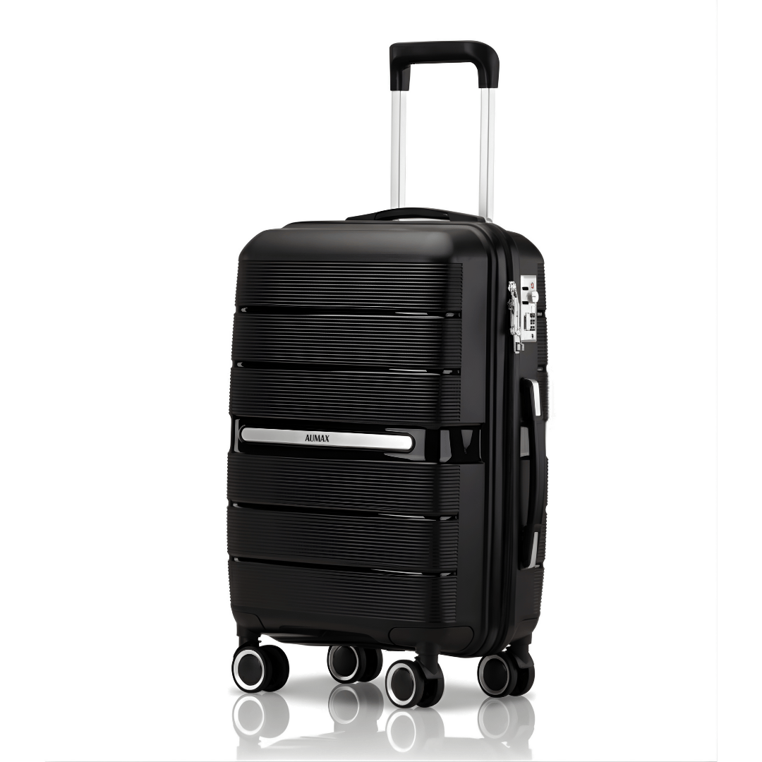 VALIJA ELEGANCE BLACK GRANDE 28" PP-3031G TSA AU-MAX