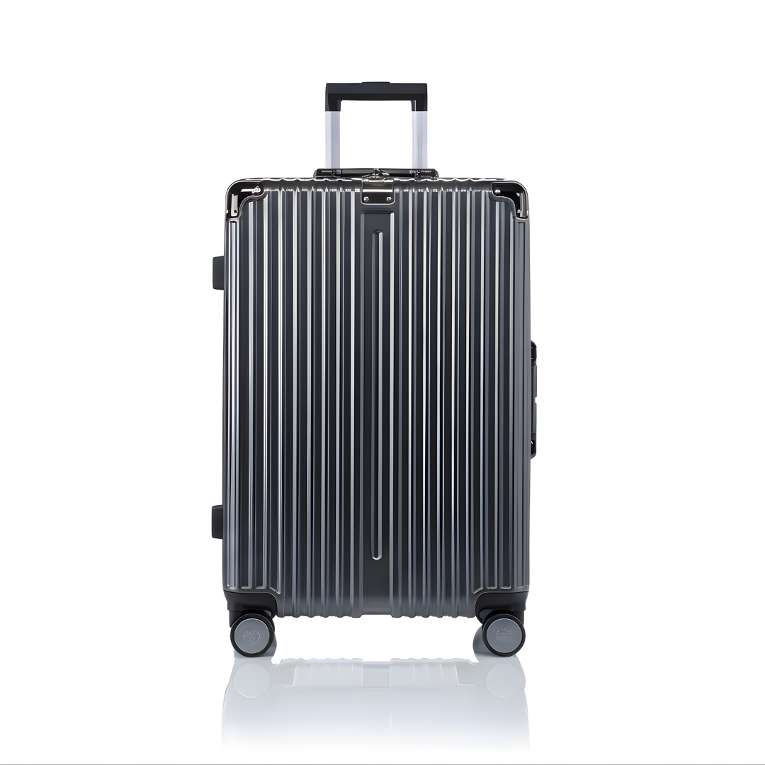 VALIJA ALLUMIA GREY / GUNMETAL CABINA 20" ABS+PC-4024G TSA AU-MAX