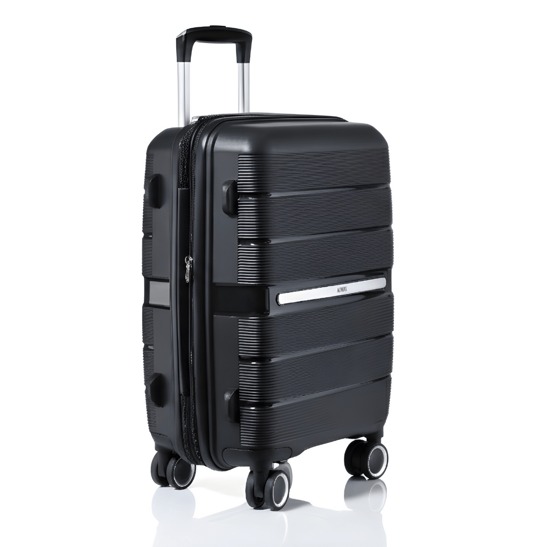 VALIJA ELEGANCE BLACK CARRY ON 20" PP-3031G TSA AU-MAX