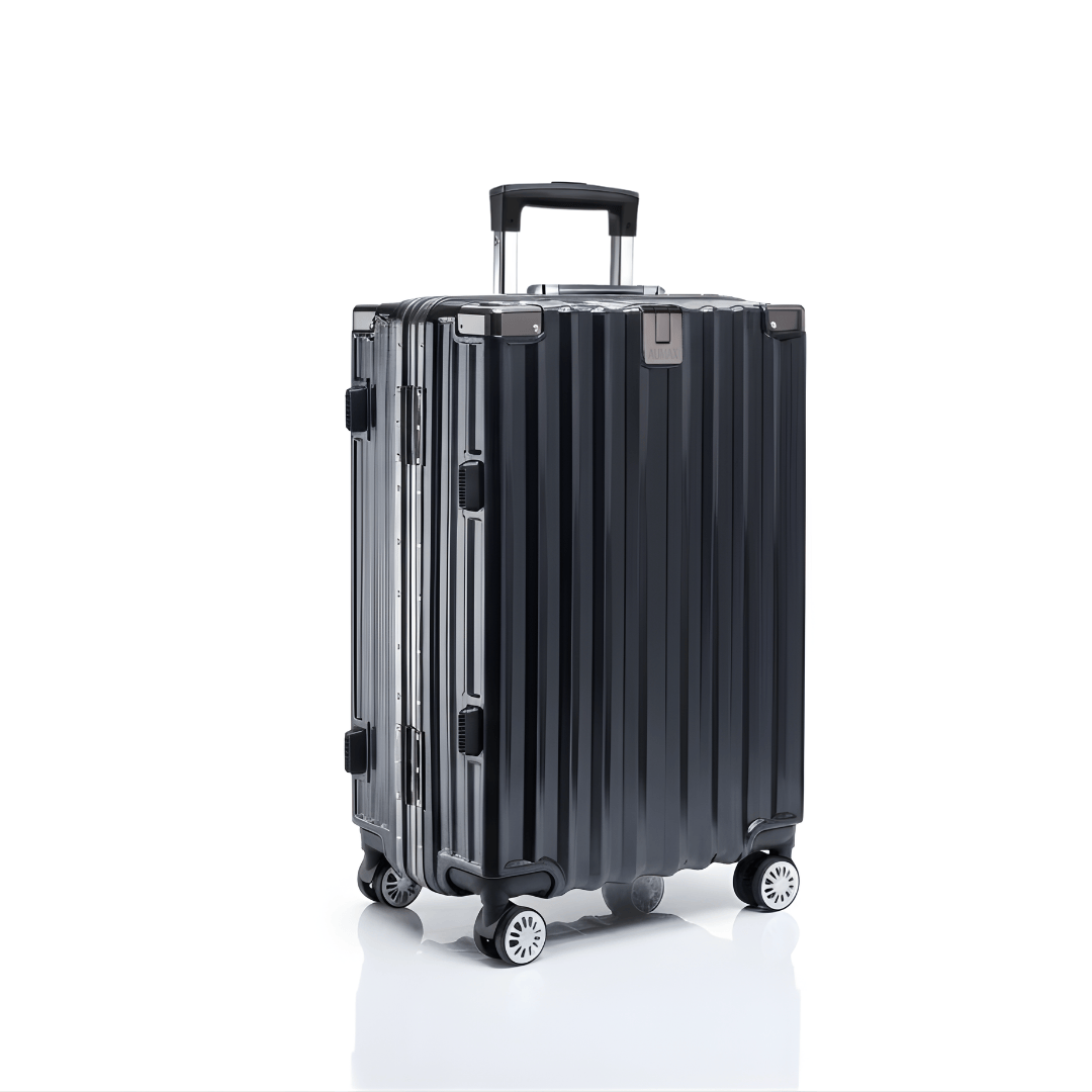 VALIJA LUXOR BLACK / GUNMETAL MEDIANA 24" TSA AU-MAX