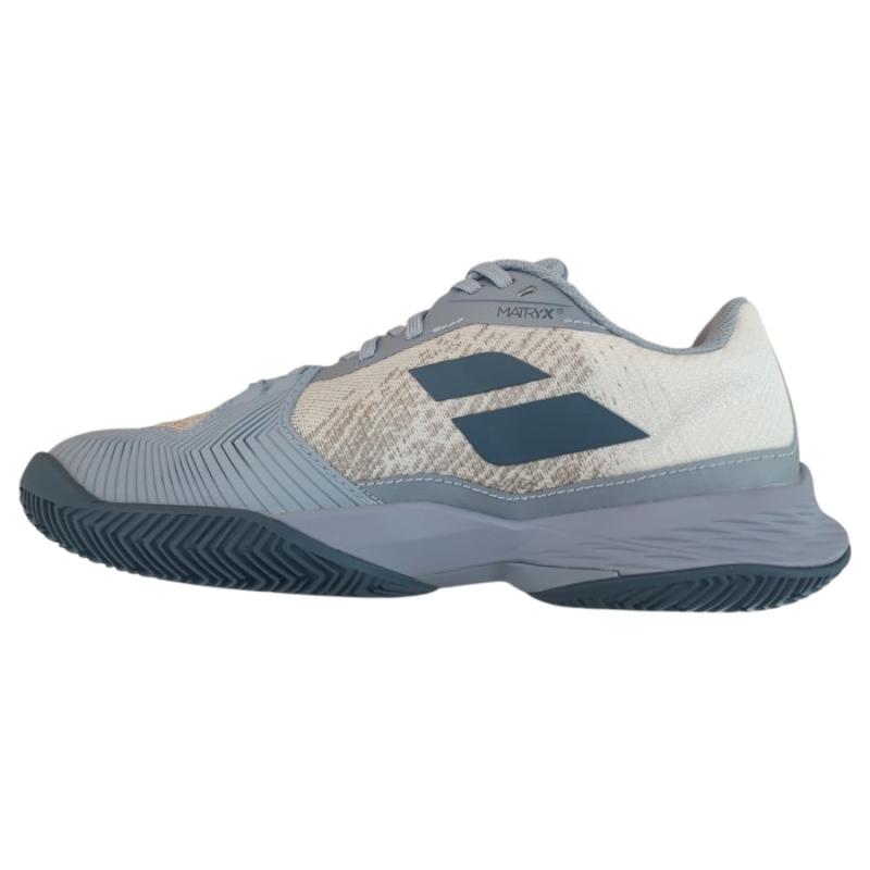 Zapatilla Babolat Jet Mach 3 Clay White-Dark Grey
