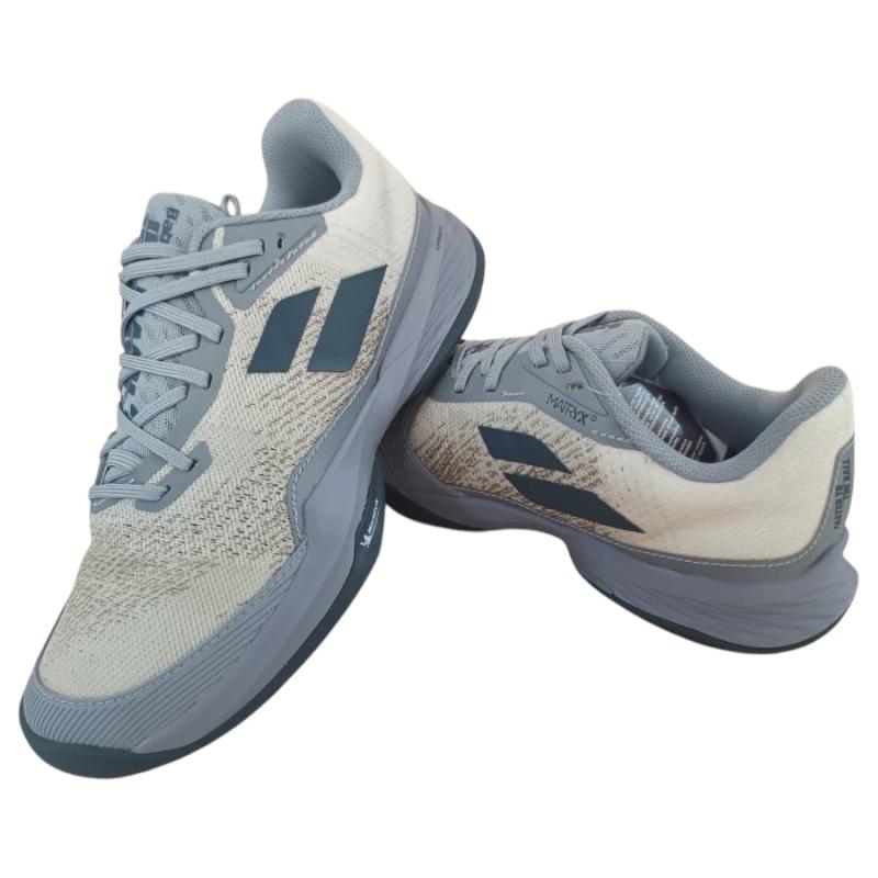 Zapatilla Babolat Jet Mach 3 Clay White-Dark Grey