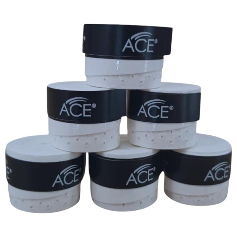 Cubregrips ACE Blanco perforados caramelera x60 u
