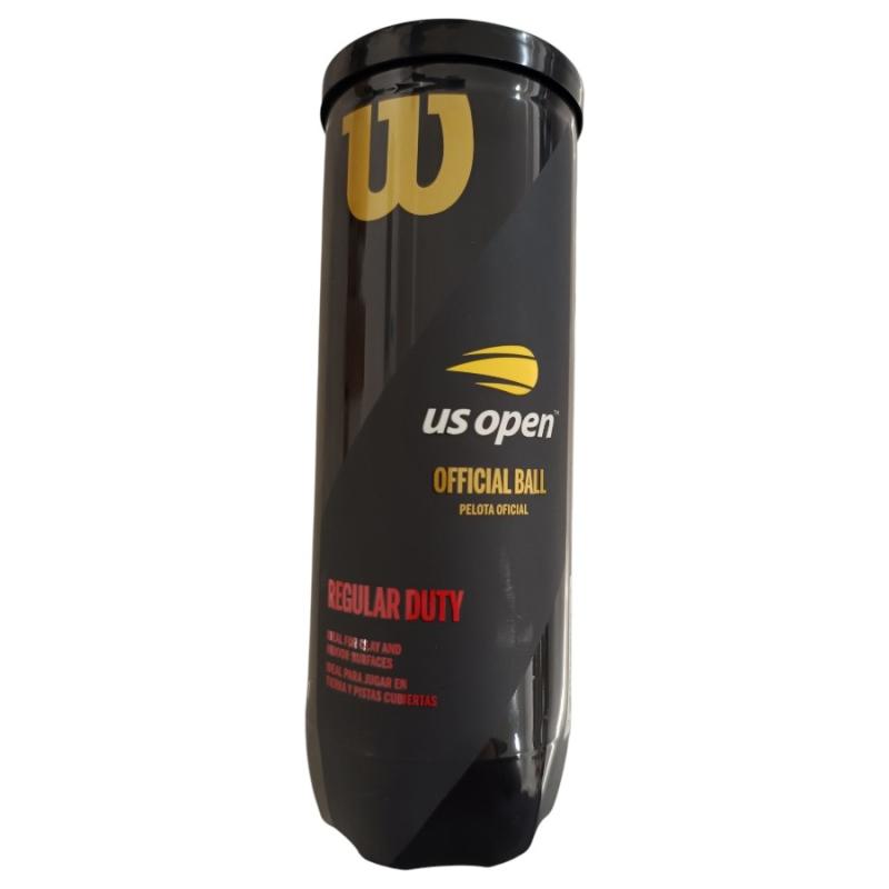 Pelota Wilson US Open Regular Duty tubo x 3 unidades