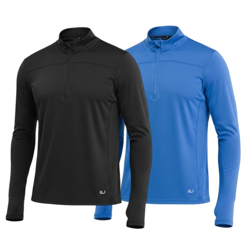 Buzo IU Axis 1/2 zip caballero