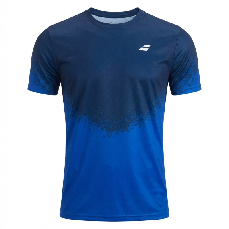 Remera Babolat Reflex Azul marino caballero
