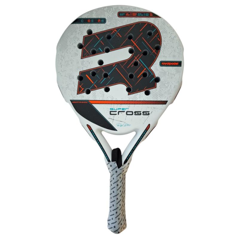 Paleta de padel Royal Super Cross 25 Blanca