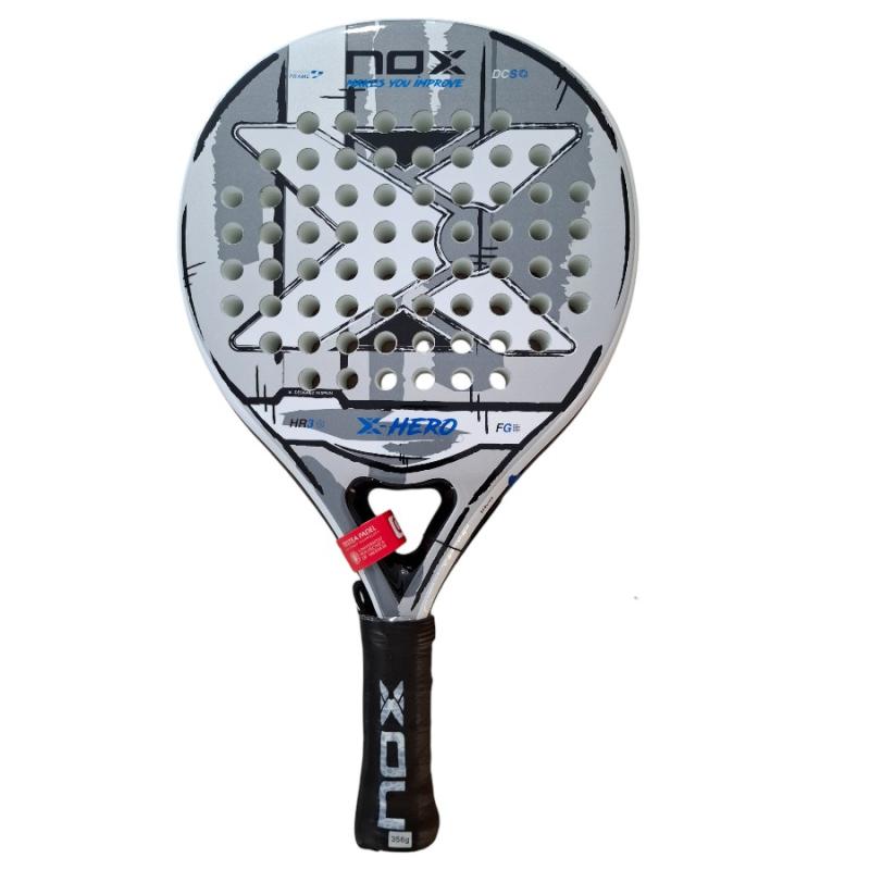 Paleta de padel Nox X-Hero White 2026