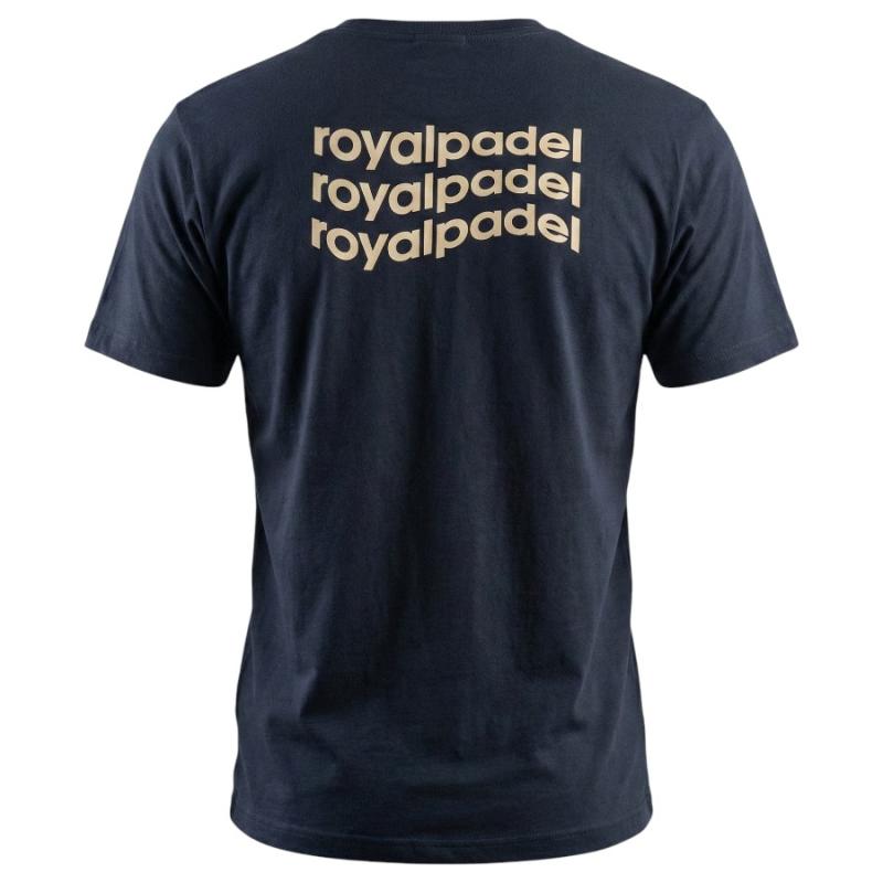 Remera Royal Roma negra algodon