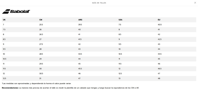 Zapatilla Babolat Padel Jet Viva