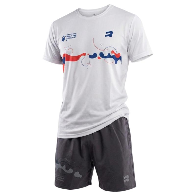 Conjunto Royal Premier Santiago blanco/gris caballero