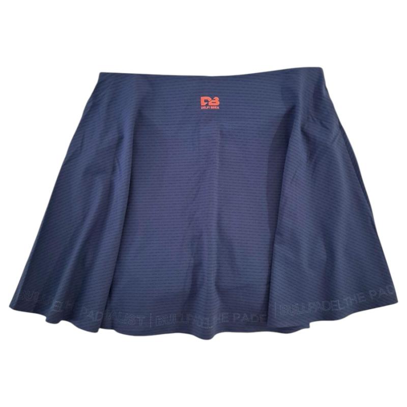 Pollera Bullpadel con minicalza Catoira Azul - Delfi Brea