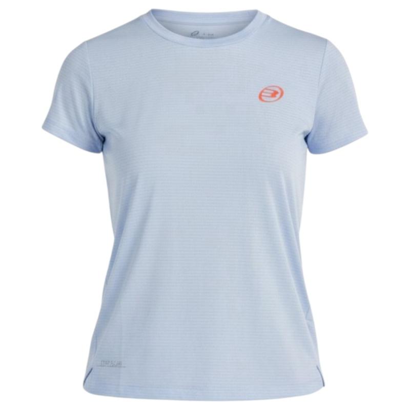 Remera Bullpadel Chamuy Celeste dama - Delfi Brea