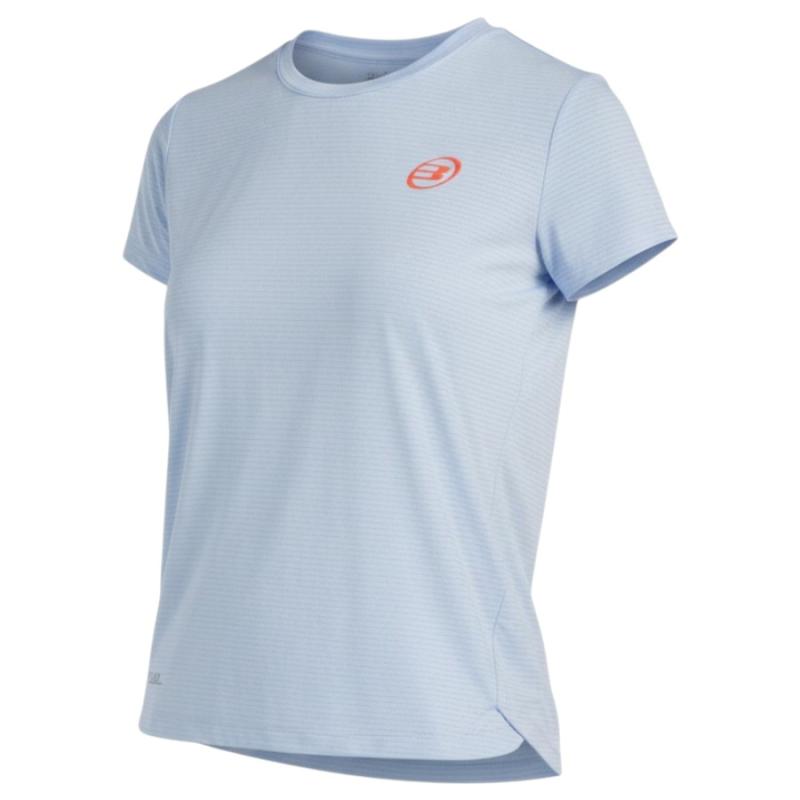 Remera Bullpadel Chamuy Celeste dama - Delfi Brea