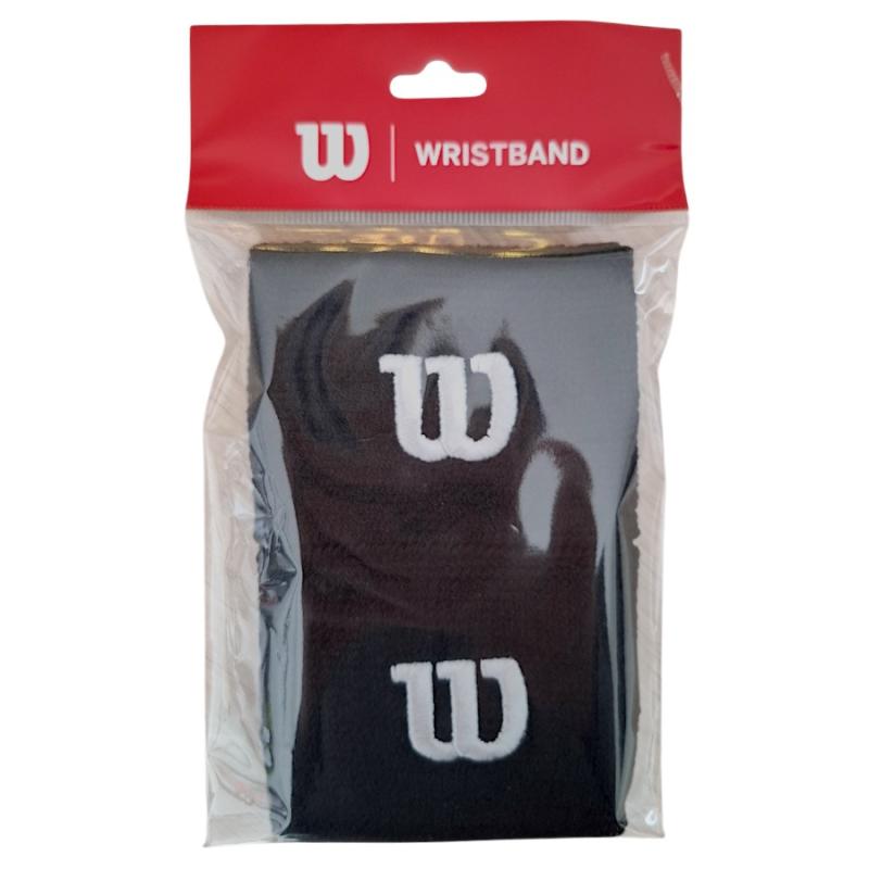 Muñequeras Wilson cortas pack x 2 unidades