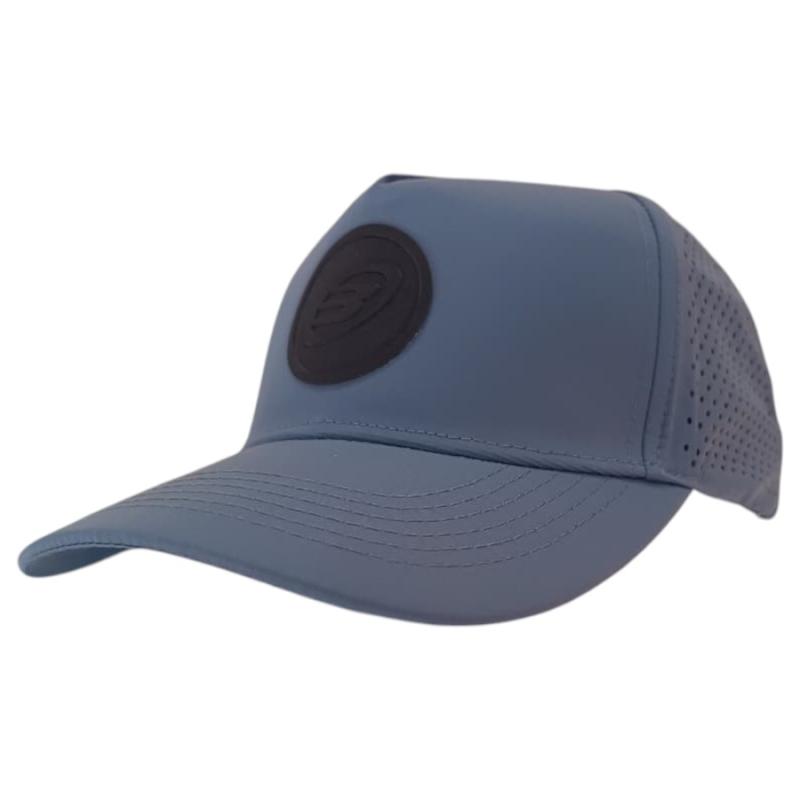 Gorra Bullpadel Gris Parche negro
