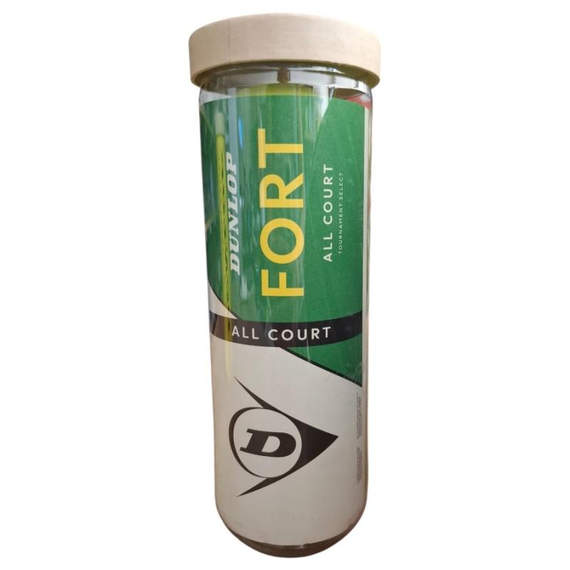Pelota Dunlop Fort Clay Court  tubo x 3 unidades