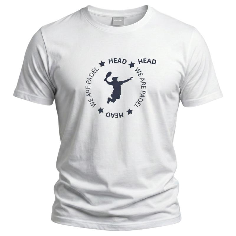 Remera Head algodón We are Padel caballero