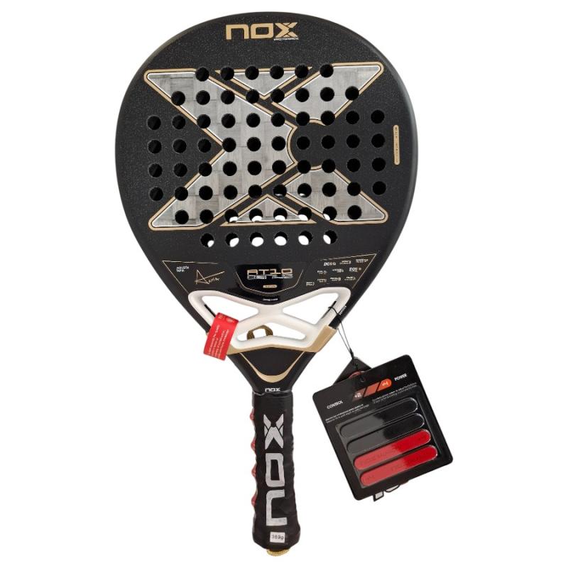 Paleta de padel Nox AT10 Genius 18K Alum 2026 - Agustín Tapia