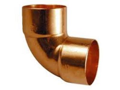 CODO DE COBRE DE 5/8" A 90°