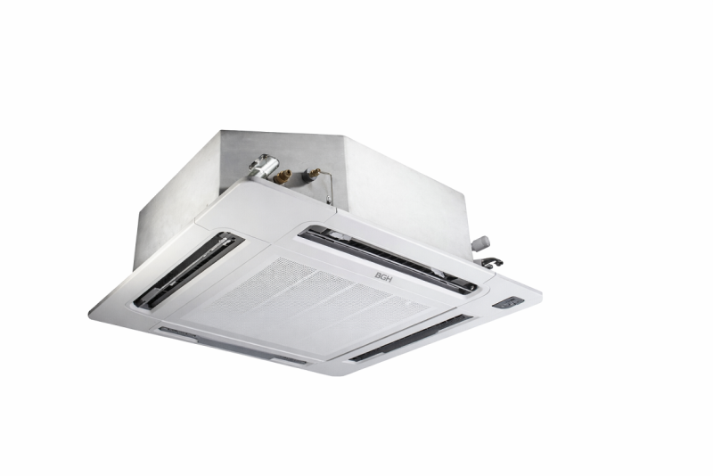 Aire Acondicionado Cassette BGH Inverter R410 5 TR Frio Calor 15000 fr