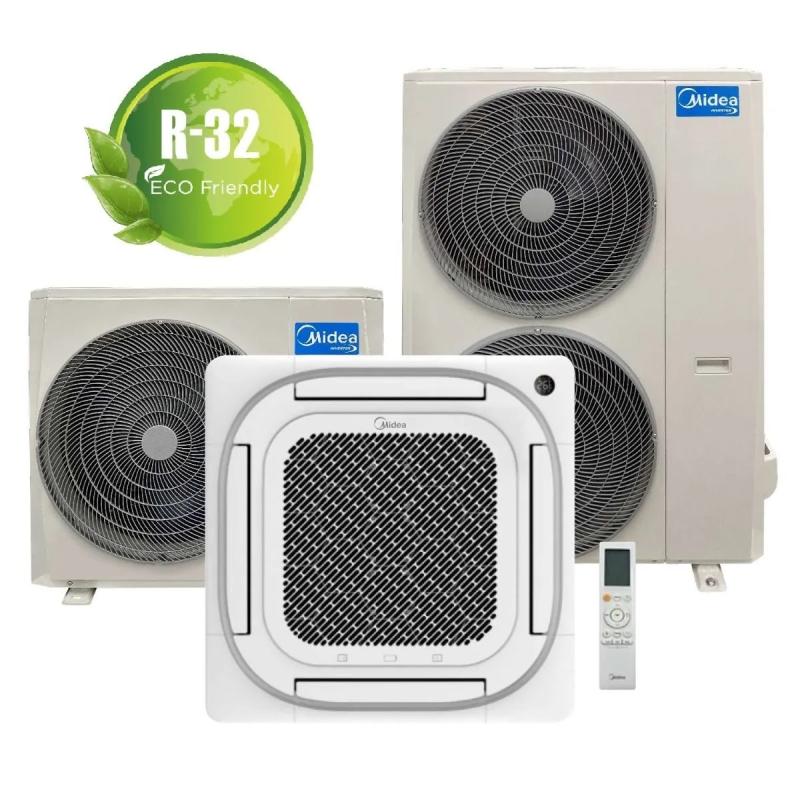 Conjunto Cassette Inverter Midea R32 - 6 TR F/C 
