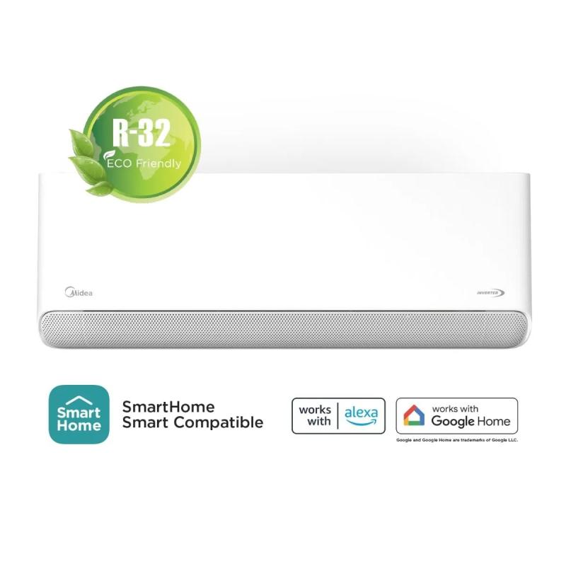 Split Breezeless E Midea Inverter Smart 3139 kcal/h Frío Calor 