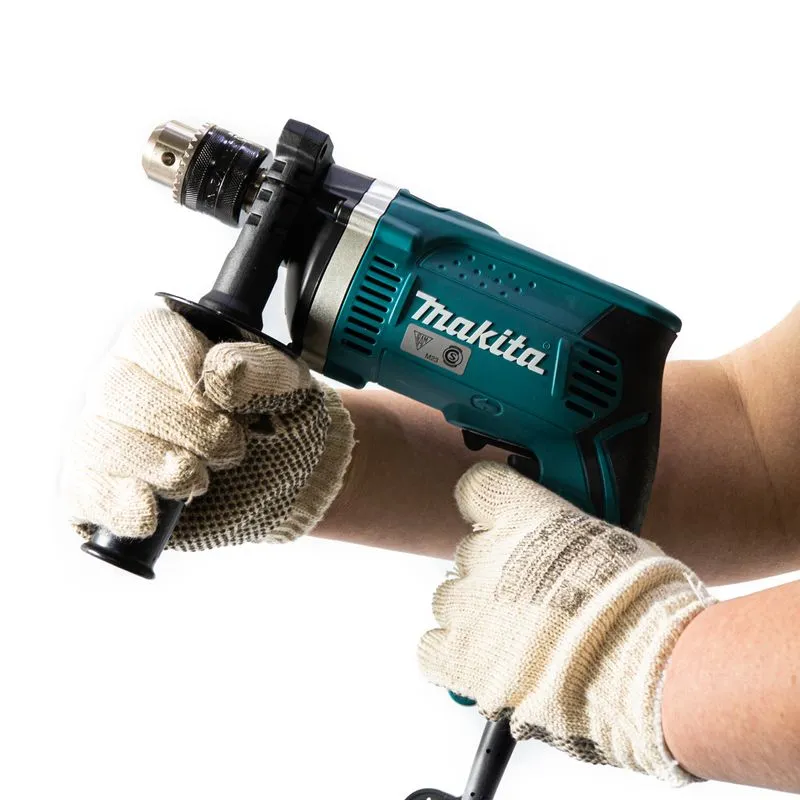 Taladro Percutor Makita HP1630 – 710W, 16 mm, mandril 13 mm, potencia profesional