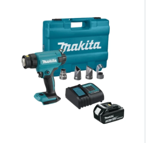 Pistola de Calor Inalámbrica Makita DHG181ZK – 18V LXT, 550°C, profesional
