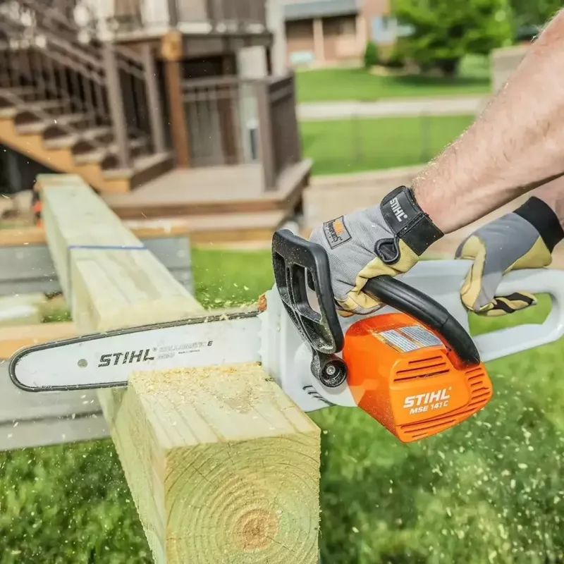 Stihl Motosierra Eléctrica MSE 140 - 1.9 CV | Espada 40 cm