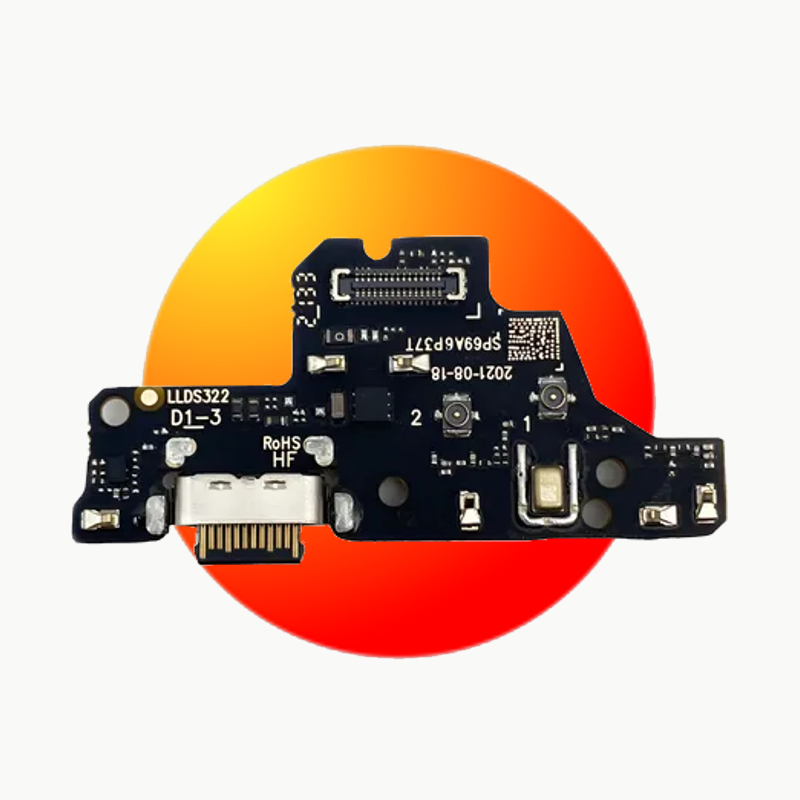 CONECTOR DE CARGA CON PLACA MOTOROLA G41 (XT2167)