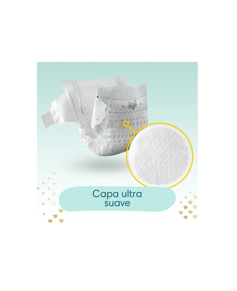 PAÑALES PAMPERS DELUXE PROTECTION RN+ X36U