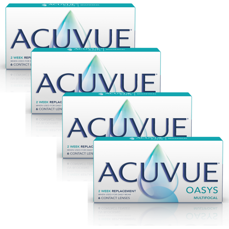 SET 4 CAJAS ACUVUE OASYS MULTIFOCAL