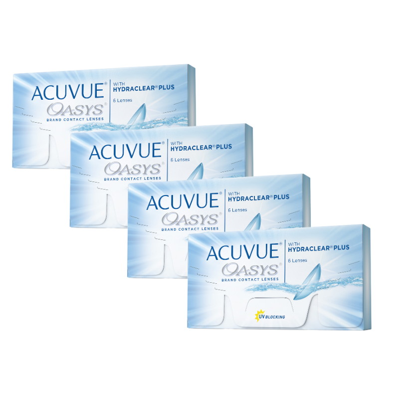 SET 4 CAJAS ACUVUE OASYS