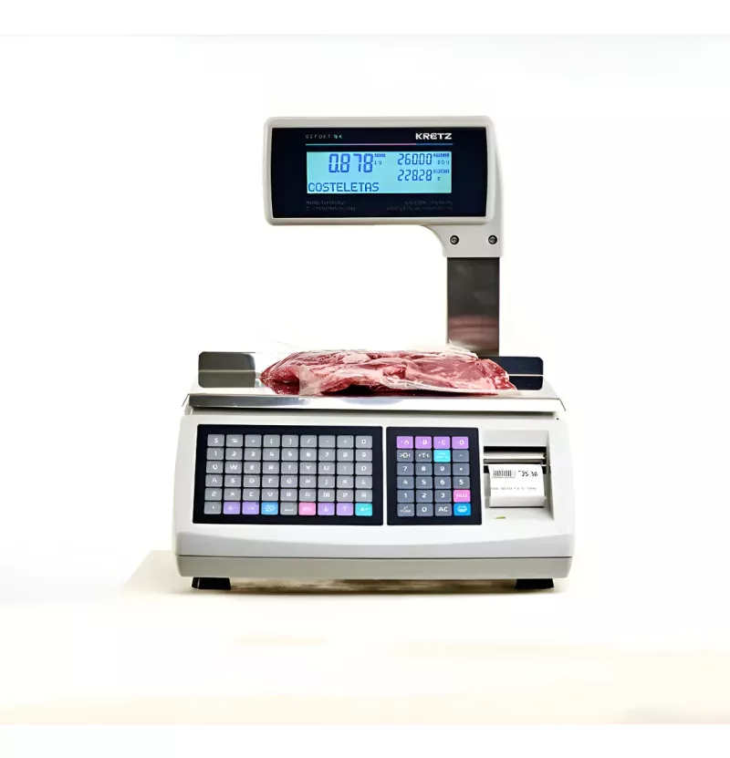 Balanza Kretz Report Nx 31kg Ticket Y Etiqueta Usb