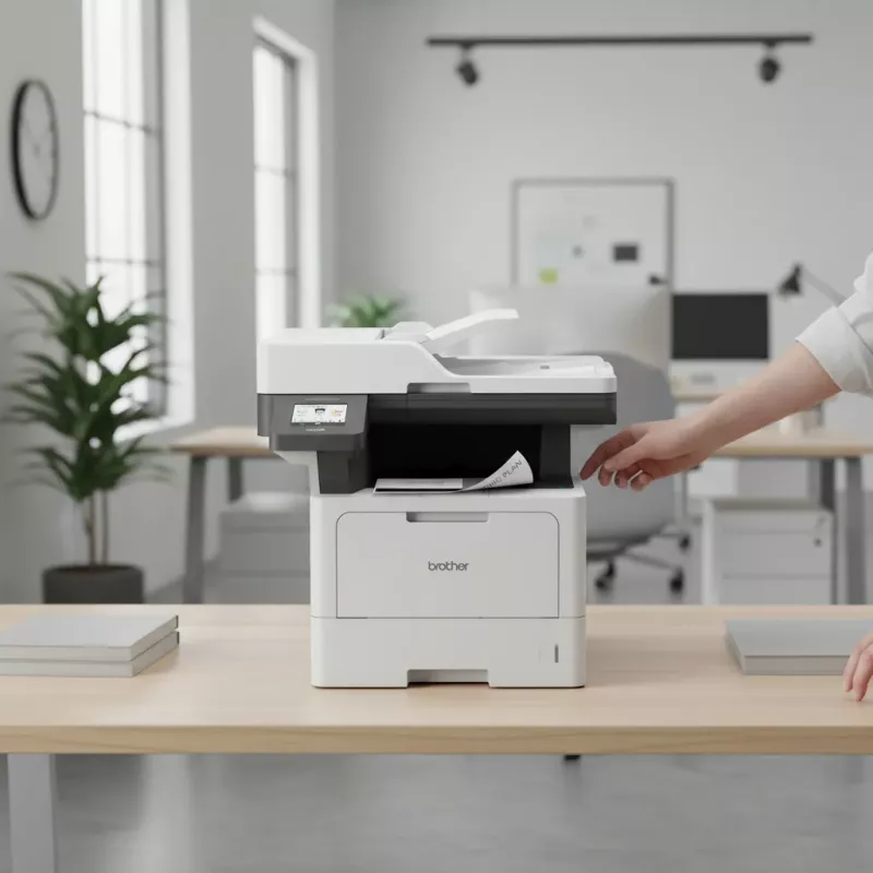 Impresora Multifunción Laser Brother Dcp-L5660dn Ethernet Duplex Blanco