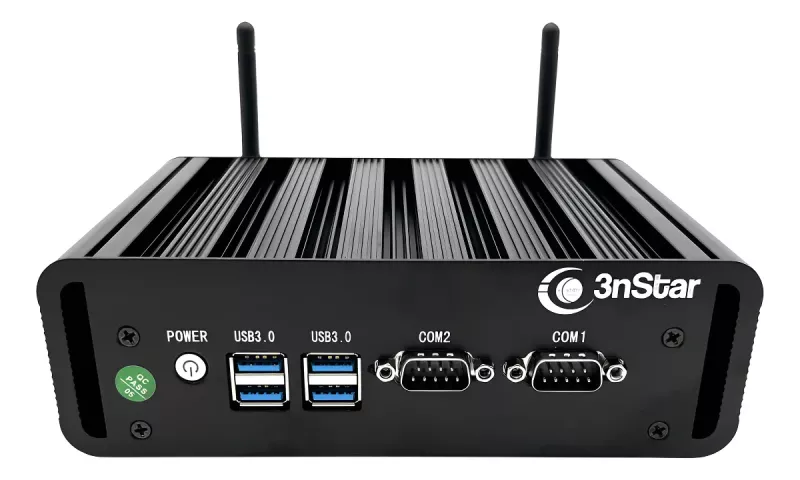 MINI PC INDUSTRIAL 3NSTAR PC082WV J6412 8GB 240GB SSD HDMI VGA 2 RS232 6 USB WIFI FREE DOS