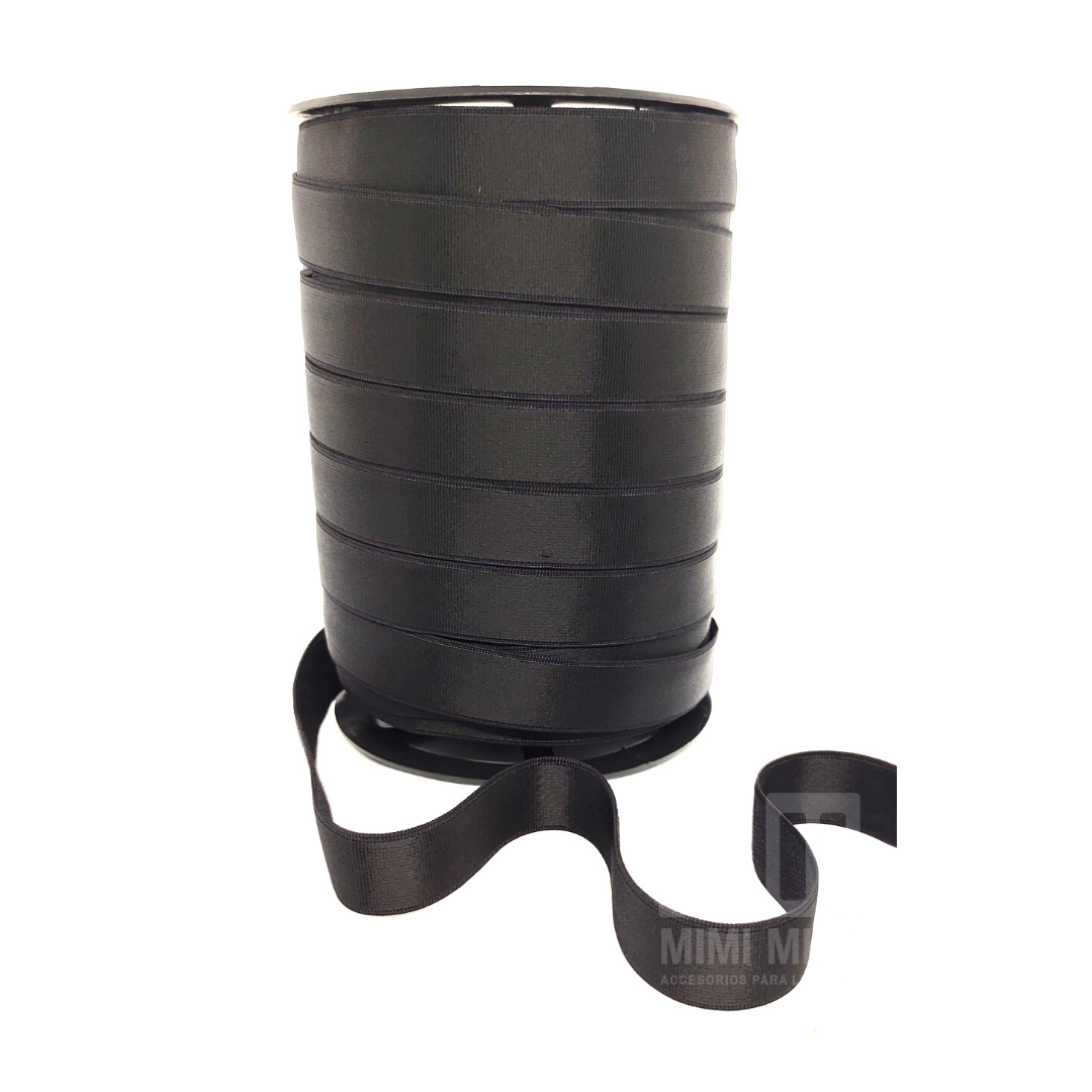 BRETEL CACTUS 17,5MM (ZANOTTI) NEGRO (ROLLO COMPLETO X 50MTS)