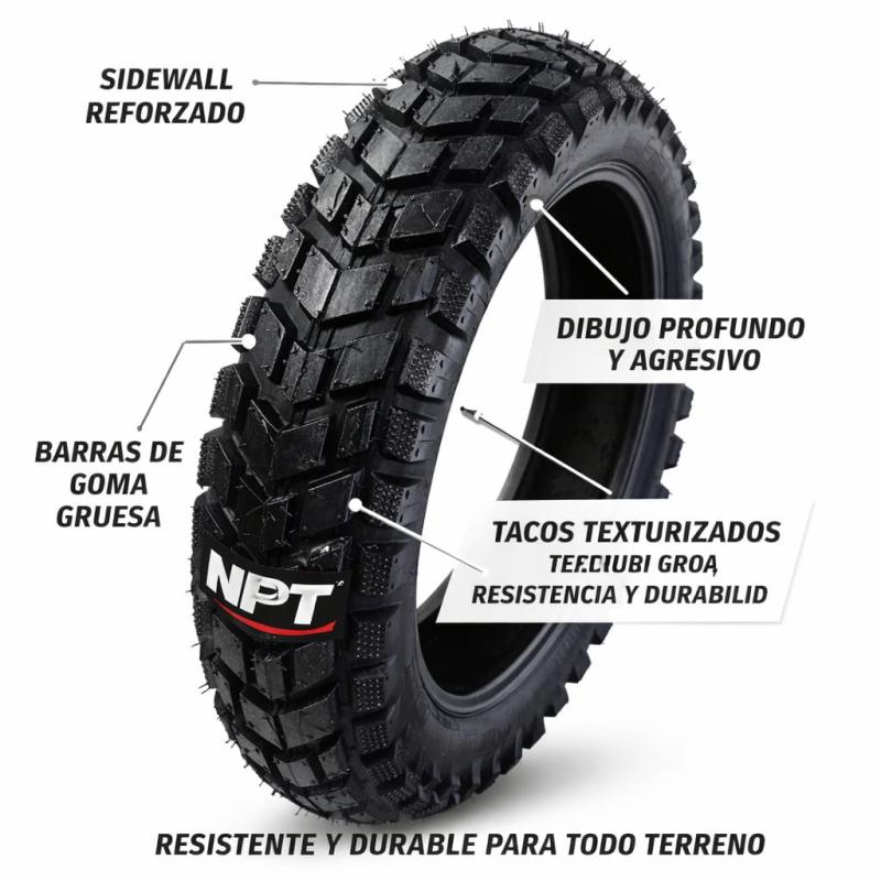 Neumático De Moto 90/90x18 Npt 772E TT