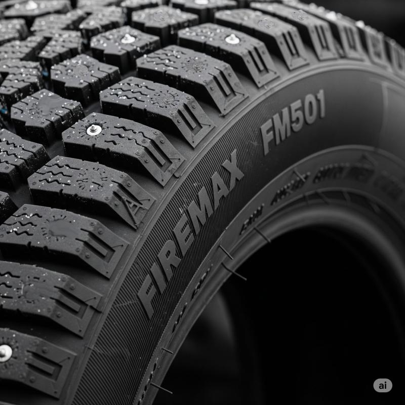 NEUMATICOS FIREMAX FM501 A/T 265/60R18 CON CLAVOS PARA HIELO/NIEVE