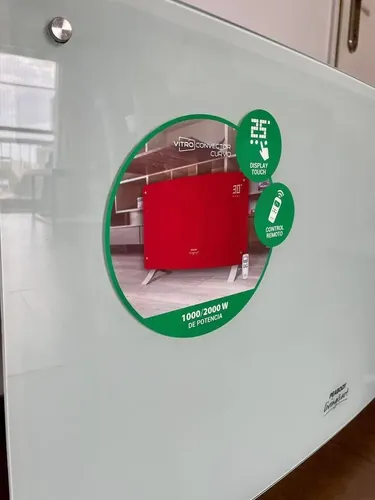 Calefactor Vitroconvector Curvo - Peabody 2000w Impecable!