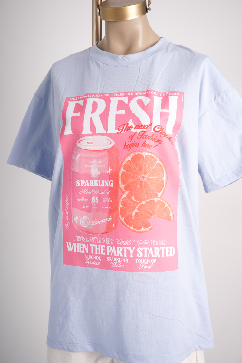Remera Over Fresh